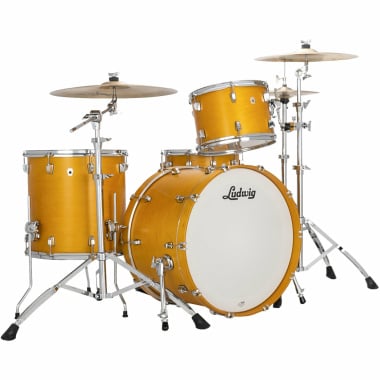 luwig neusonic probeat 24in 3pc shell pack butterscotch pearl