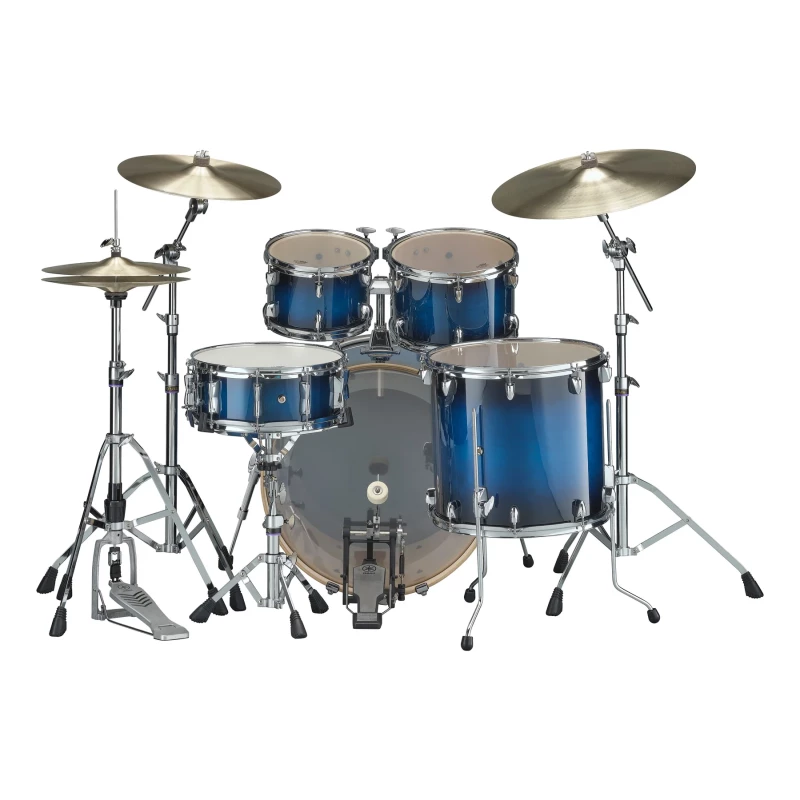 yamaha stage custom birch 22in 7pc shell pack deep blue sunburst