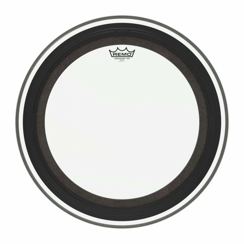 remo ambassador clear smt 22in bass drum head