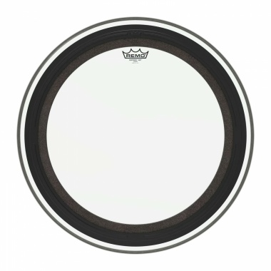 remo emperor clear smt 22in bass drum head
