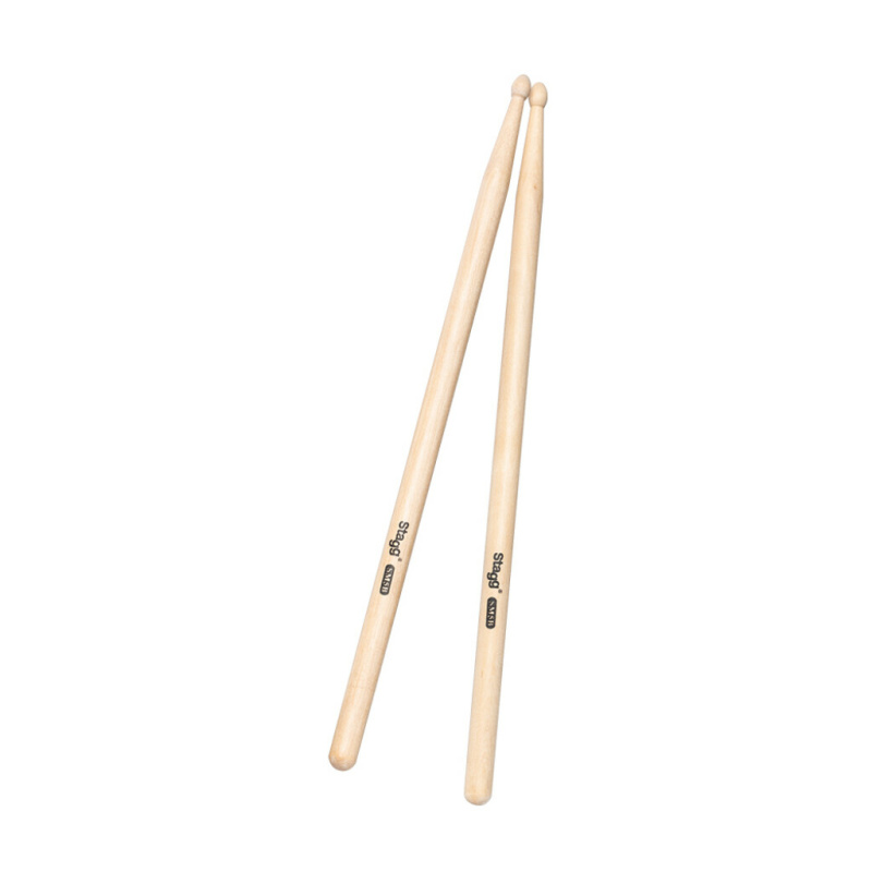 stagg 5b maple drum sticks wood tip