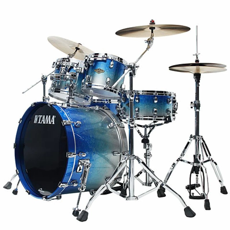 tama starclassic walnut/birch 4pc shell pack lacquer ocean ripple (copy)
