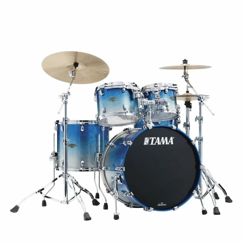 tama starclassic walnut/birch 4pc shell pack lacquer ocean ripple (copy)