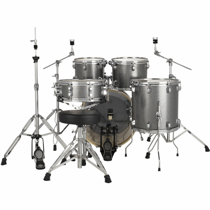 ludwig evolution 22in 5pc kit with hardware platinum