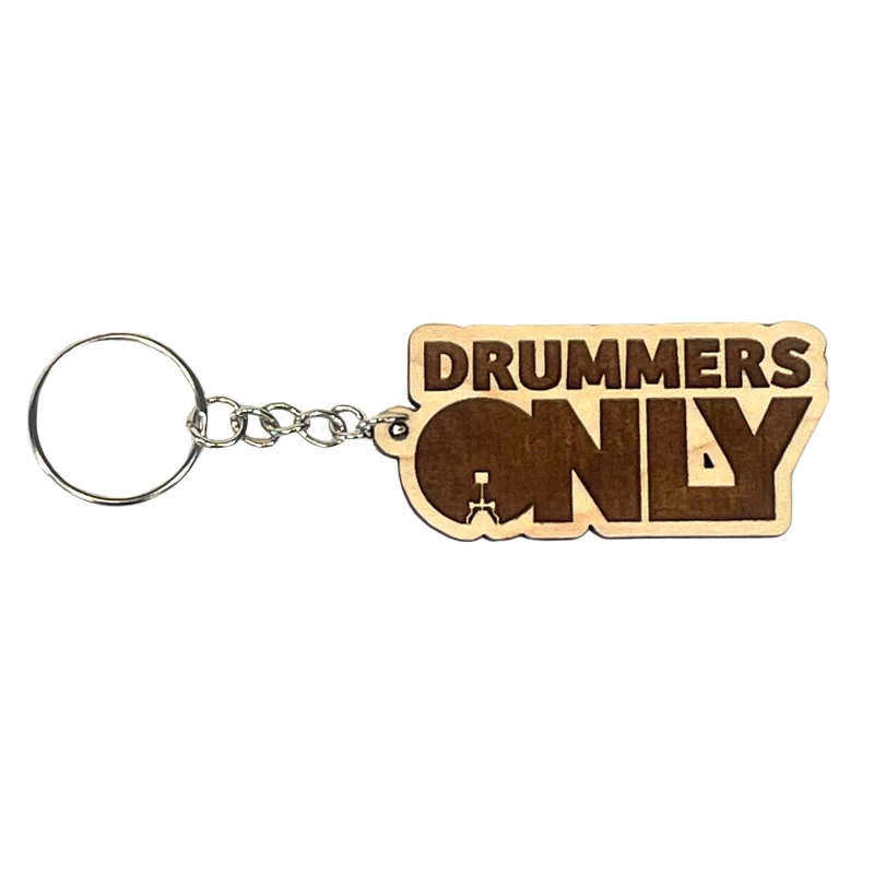 drummers only keychain