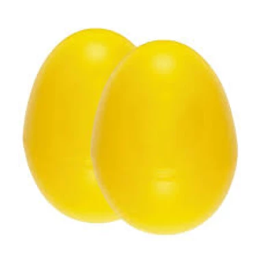 stagg 2pc egg shakers yellow