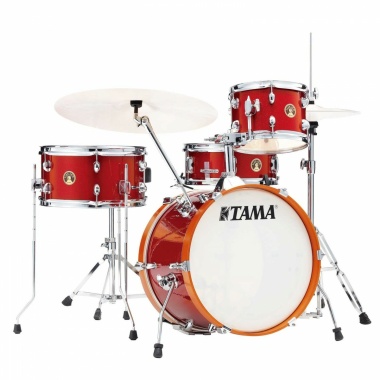 tama club jam compact 4pc kit with hardware candy apple mist