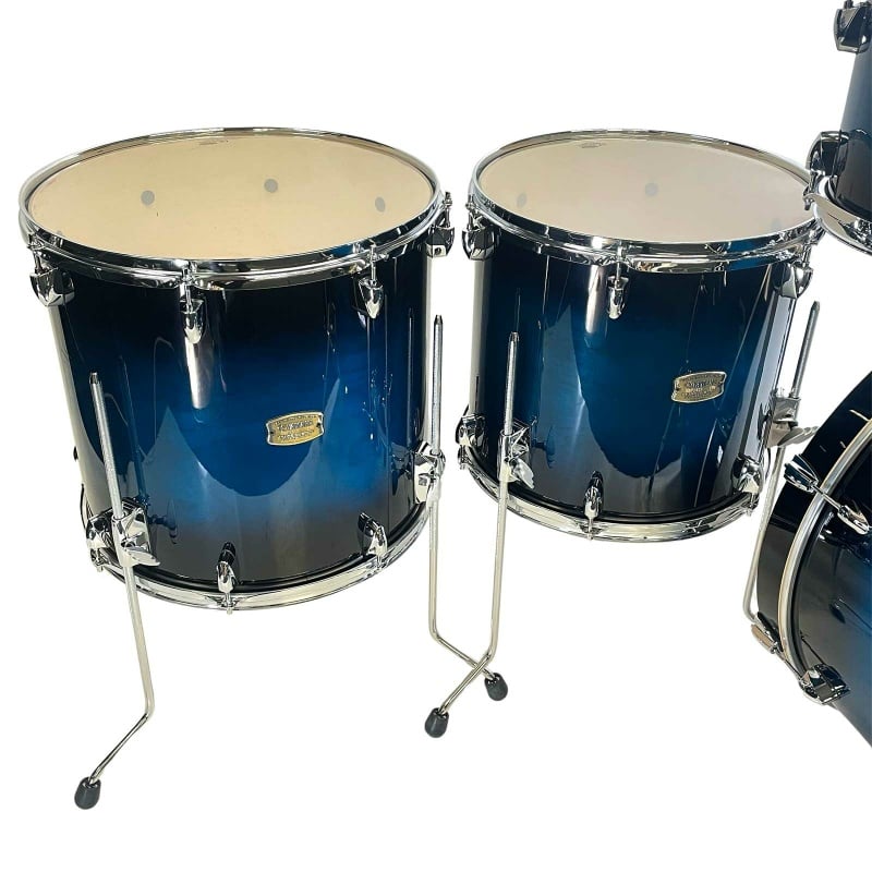 yamaha stage custom birch 22in 6pc shell pack deep blue sunburst