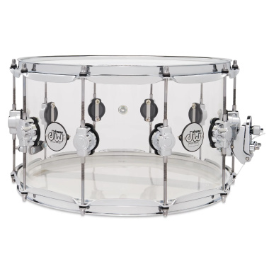 dw design series acrylic 14x8in snare
