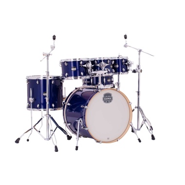 mapex mars maple 22in 6pc shell pack midnight blue