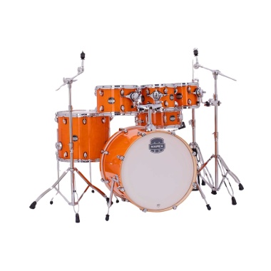 mapex mars maple 22in 6pc shell pack glossy amber