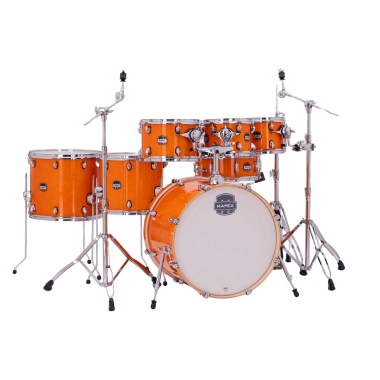 mapex mars maple 22in 7pc shell pack glossy amber