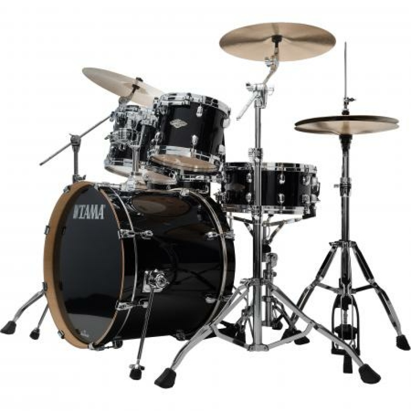 tama starclassic performer 22in 4pc shell pack piano black