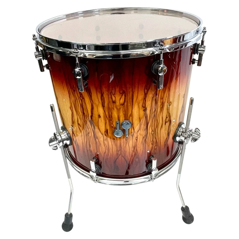 sonor sq2 22in 4pc shell pack red candy brust over african marble