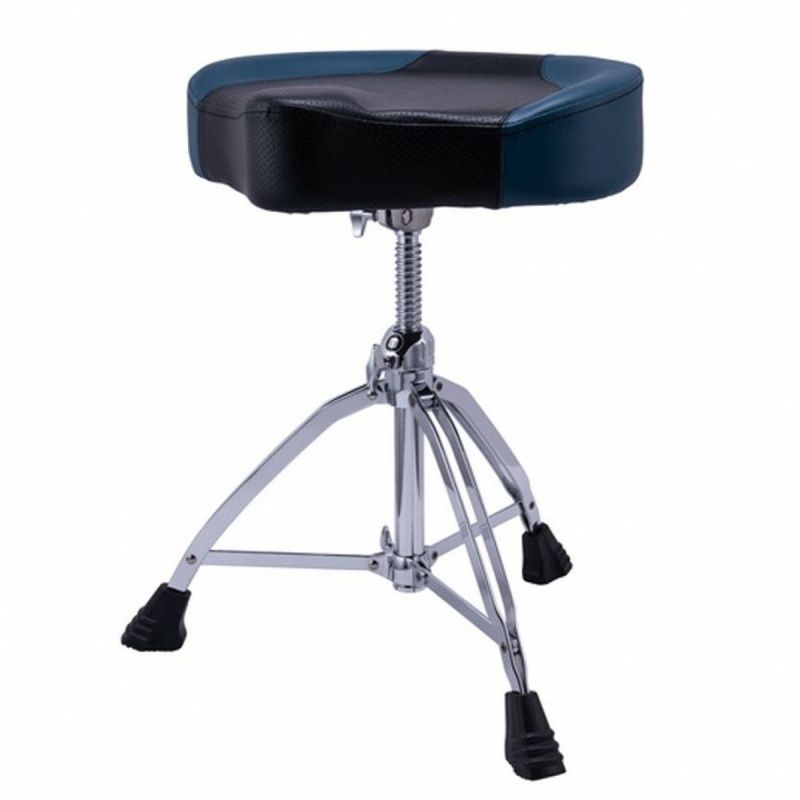 mapex t855bl saddle top double braced throne blue