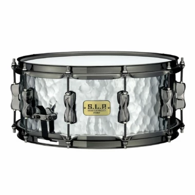 tama slp 14x6in expressive hammered steel snare