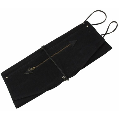 tackle waxed canvas roll up stick case black