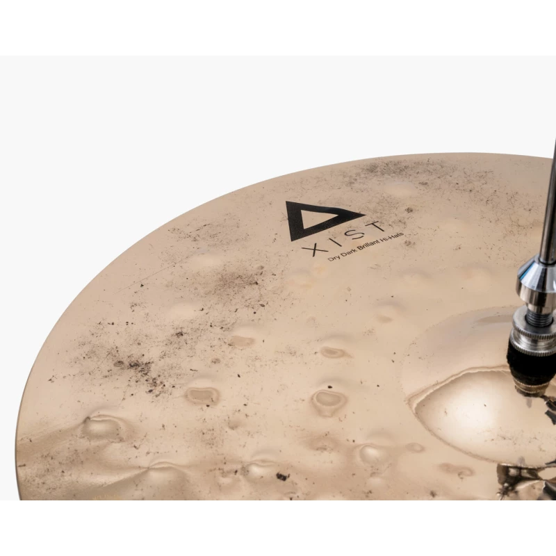 istanbul agop xist 17in dry dark brilliant hi hats