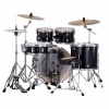 mapex venus 22in 5pc drum kit w/ride cymbal black galaxy sparkle