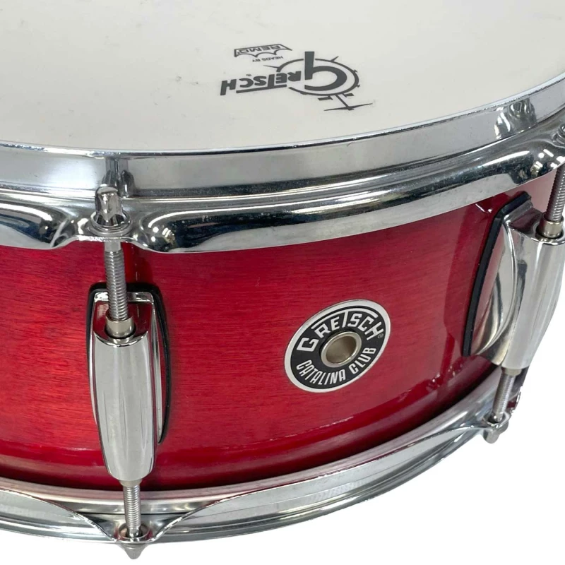 gretsch catalina club 14x5in snare red