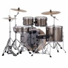 mapex venus 22in 5pc drum kit w/ride cymbal copper metallic finish
