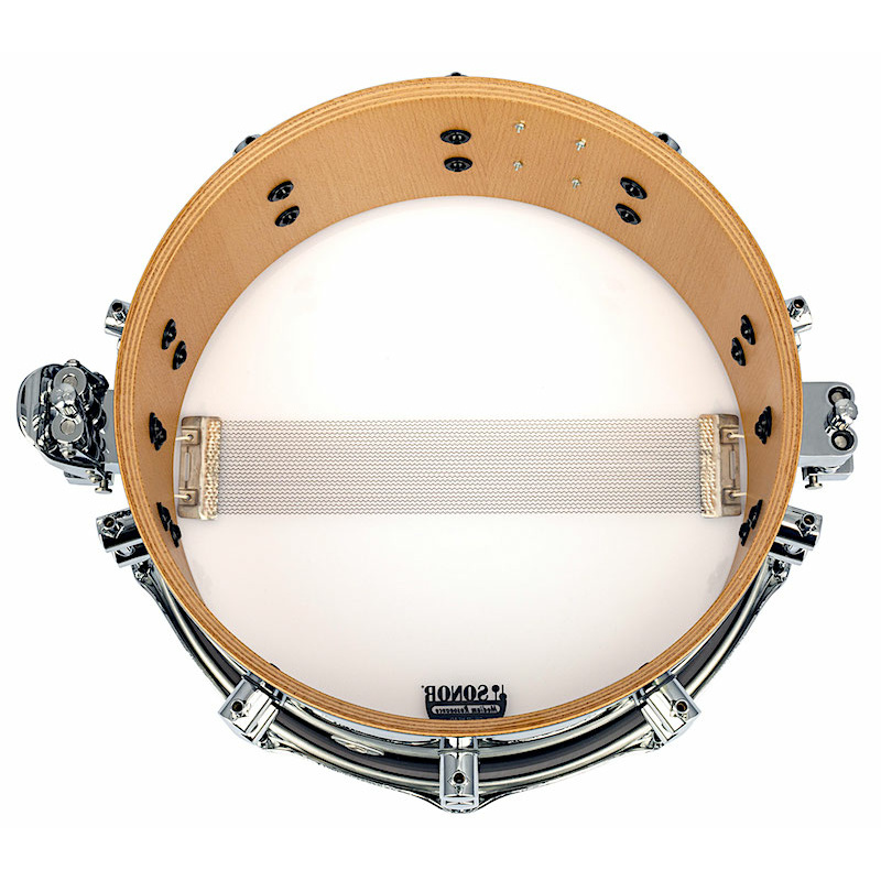 sonor jost nickel 14x6.25in signature snare drum