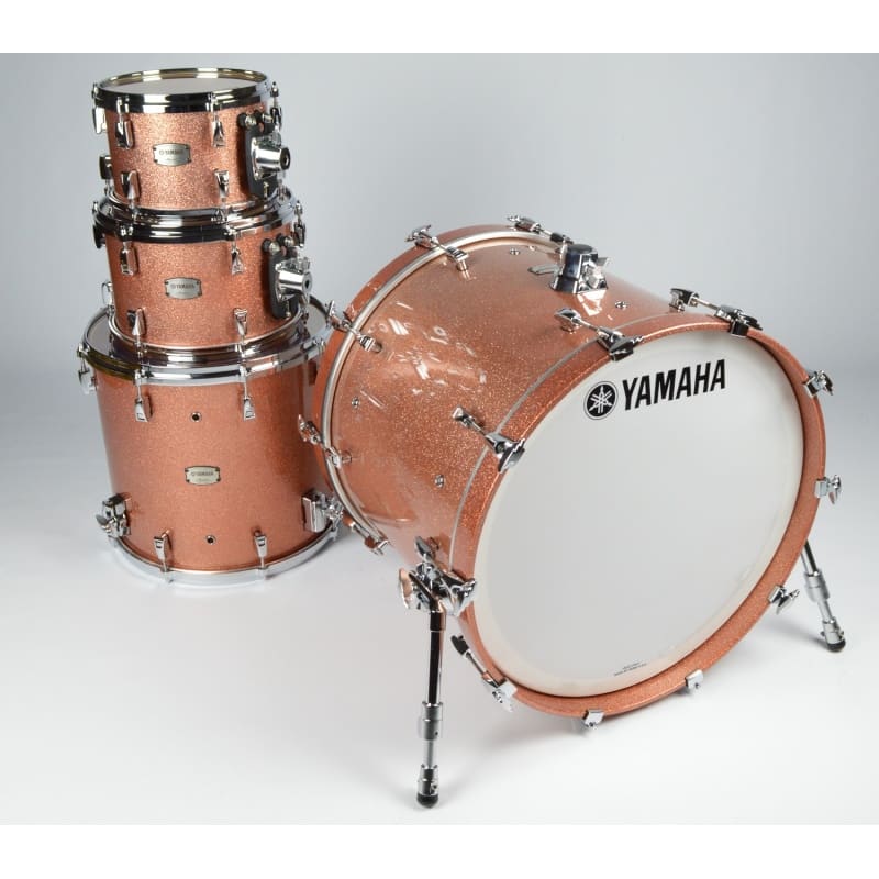 Yamaha Absolute Hybrid Maple 20in 4pc Shell Pack - Pink Champagne Sparkle - Image 3