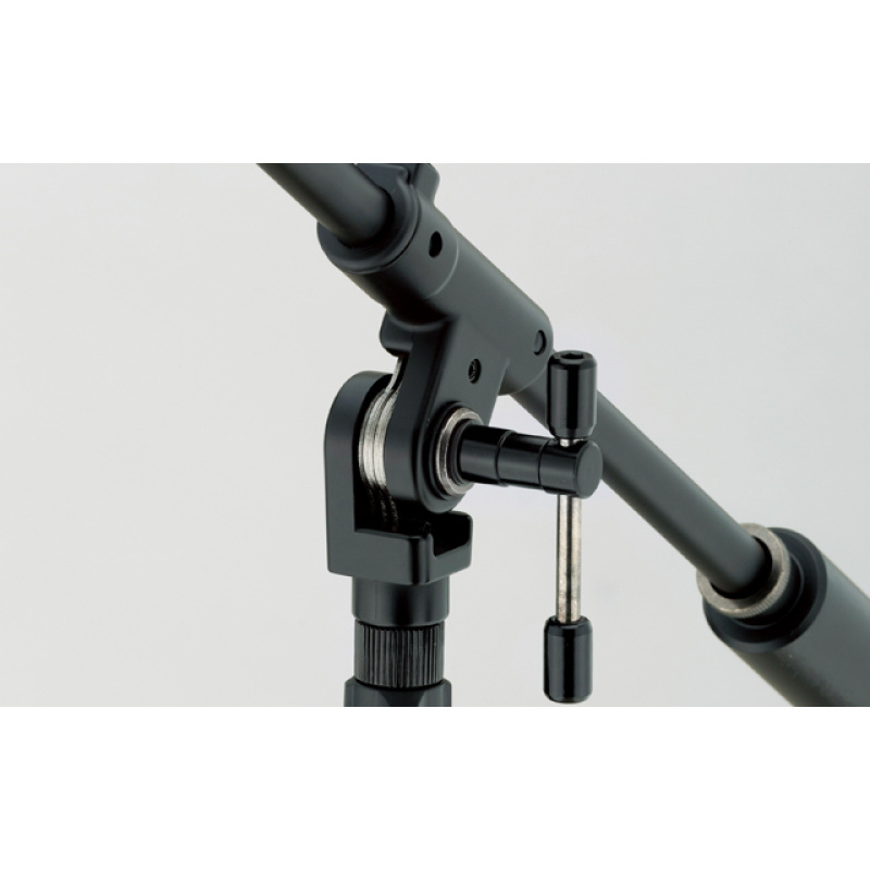 tama ms737bk long boom mic stand
