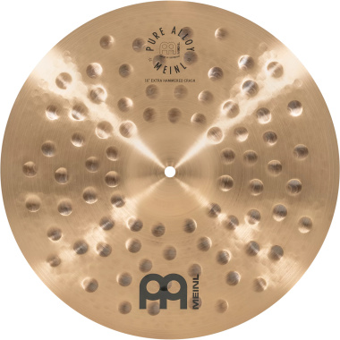 meinl pure alloy 16in extra hammered crash cymbal