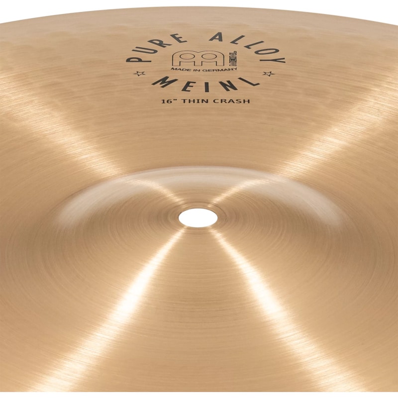 meinl pure alloy 16in thin crash cymbal
