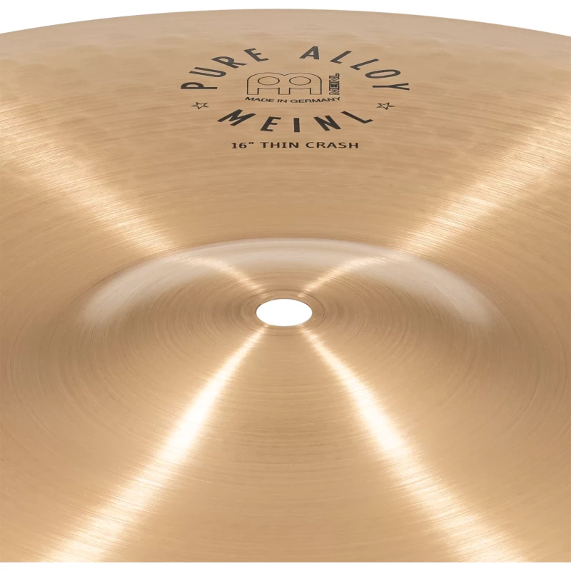 meinl pure alloy 16in thin crash cymbal