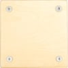 meinl sc100b snarecraft cajon baltic birch frontplate
