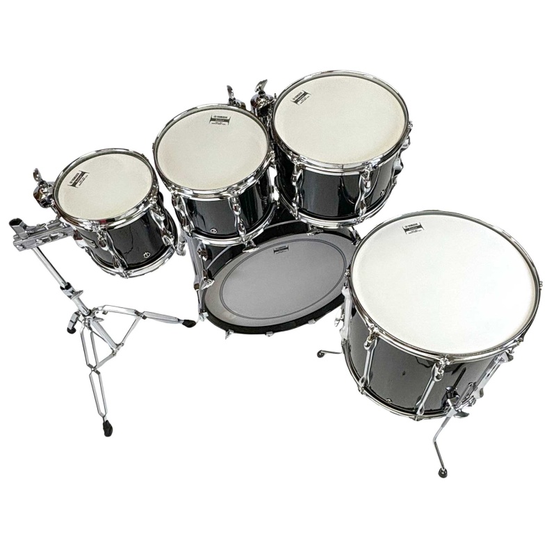 yamaha recording custom 4pc 22in shell pack solid black (copy)