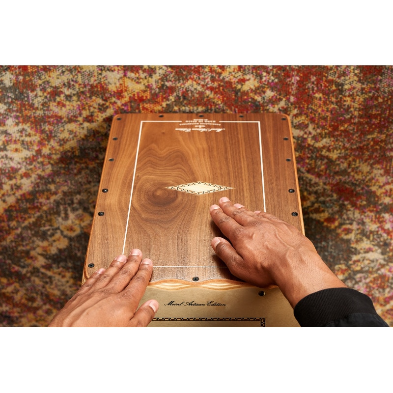 Meinl Artisan Edition Cantina Line Spanish Cajon - Walnut Frontplate - Image 6