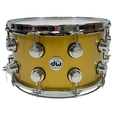 DW Collector's Cherry 14x8in Snare - Goldtop Lacquer Speciality