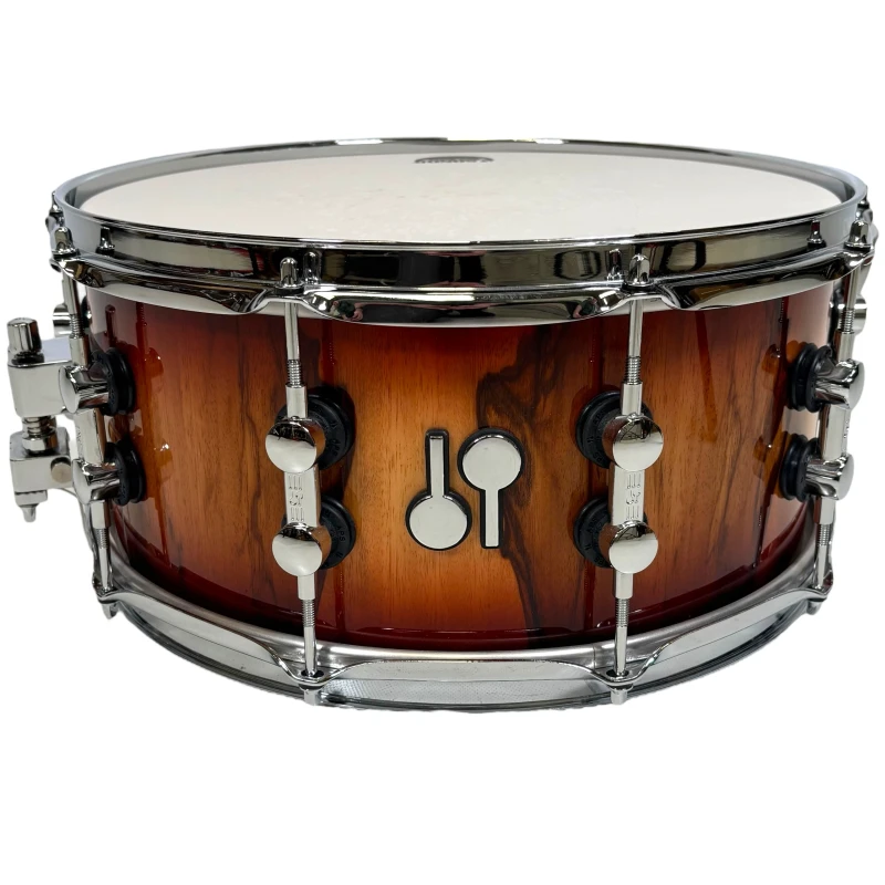 Sonor SQ2 20in 7pc Shell Pack - Red Burst over African Marble - Image 11