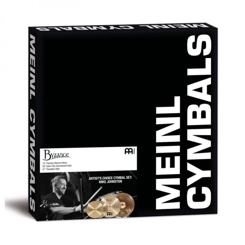 Meinl Byzance Artist's Choice Cymbal Set: Mike Johnston - Image 3