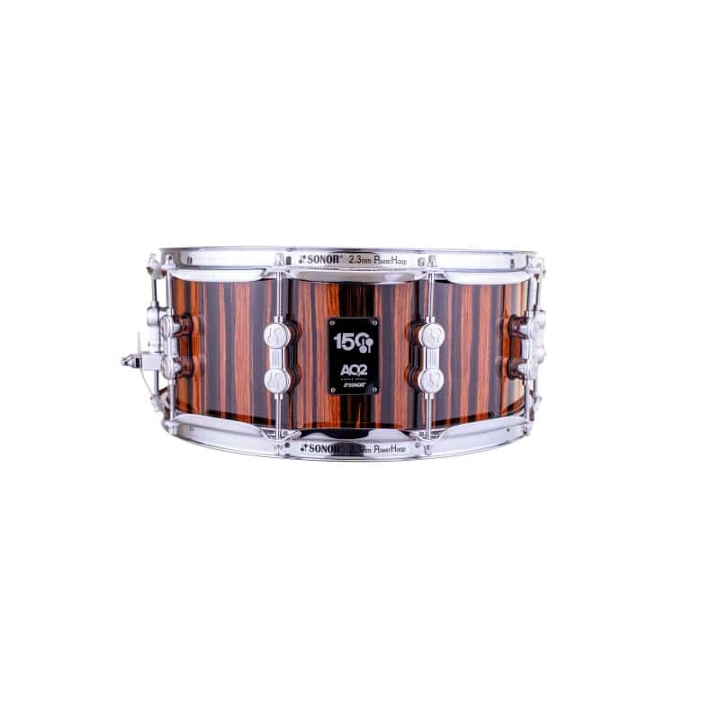 Sonor AQ2 150th Anniversary 22in 6pc Shell Pack - Ebony Veneer - Image 7