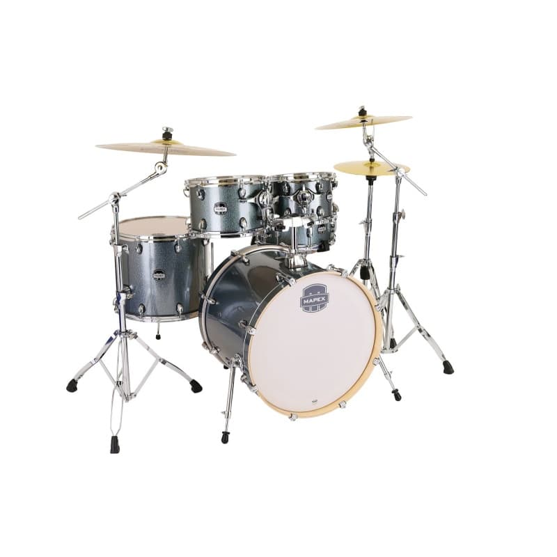 Mapex Mars Birch 22in 5pc Kit with Hardware & Cymbals - Twilight Sparkle - Image 7