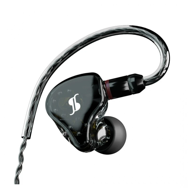Stagg SPM-PRO 3 Driver Sound-Isolating In-Ear Monitors, Black