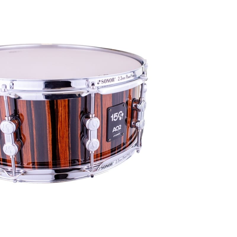 Sonor AQ2 150th Anniversary 22in 6pc Shell Pack - Ebony Veneer - Image 10