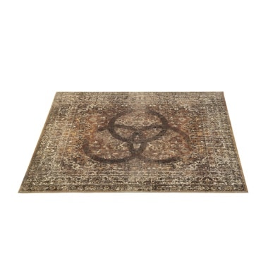 DRUMnBASE Vintage Persian Drum Mat - Bonzo II Beige