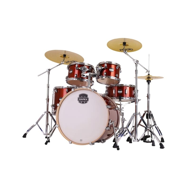Mapex Mars Birch 22in 5pc Kit with Hardware - Blood Orange Sparkle - Image 8