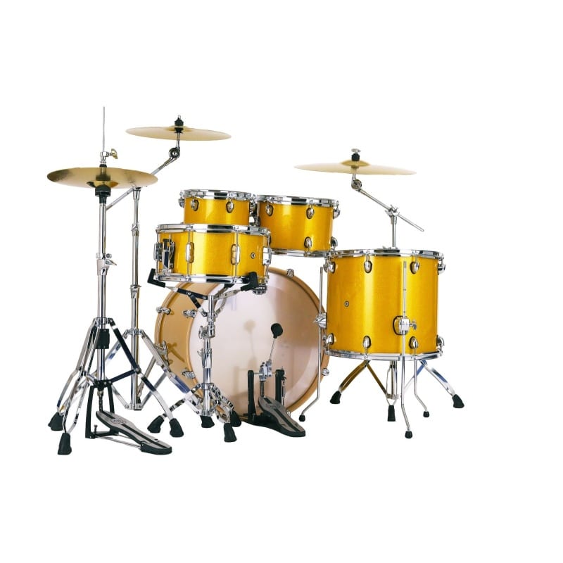 Mapex Mars Birch 22in 5pc Kit with Hardware - Sunflower Sparkle - Image 5