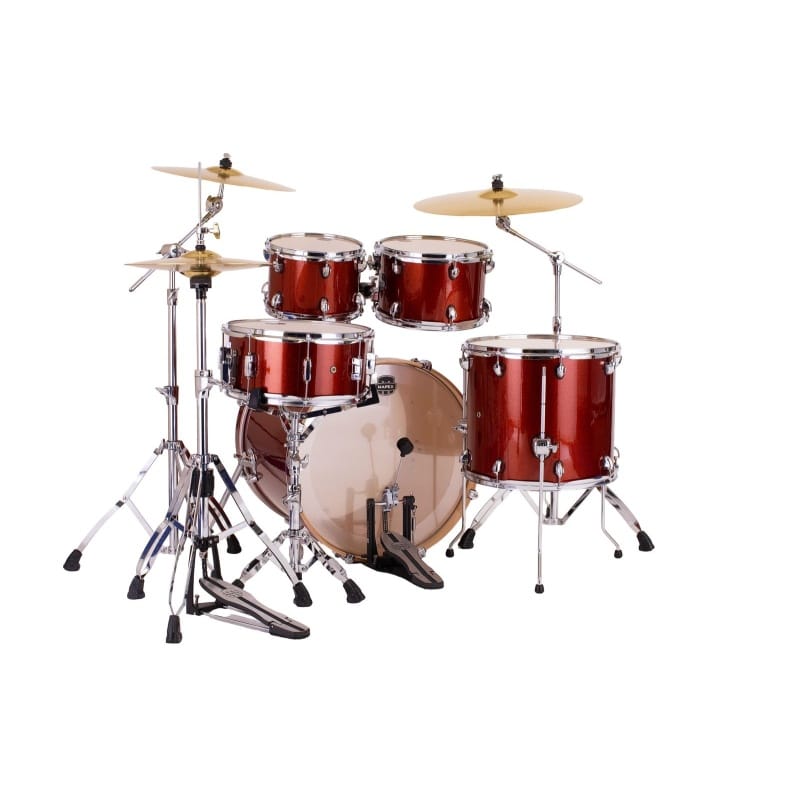 Mapex Mars Birch 22in 5pc Kit with Hardware - Blood Orange Sparkle - Image 3