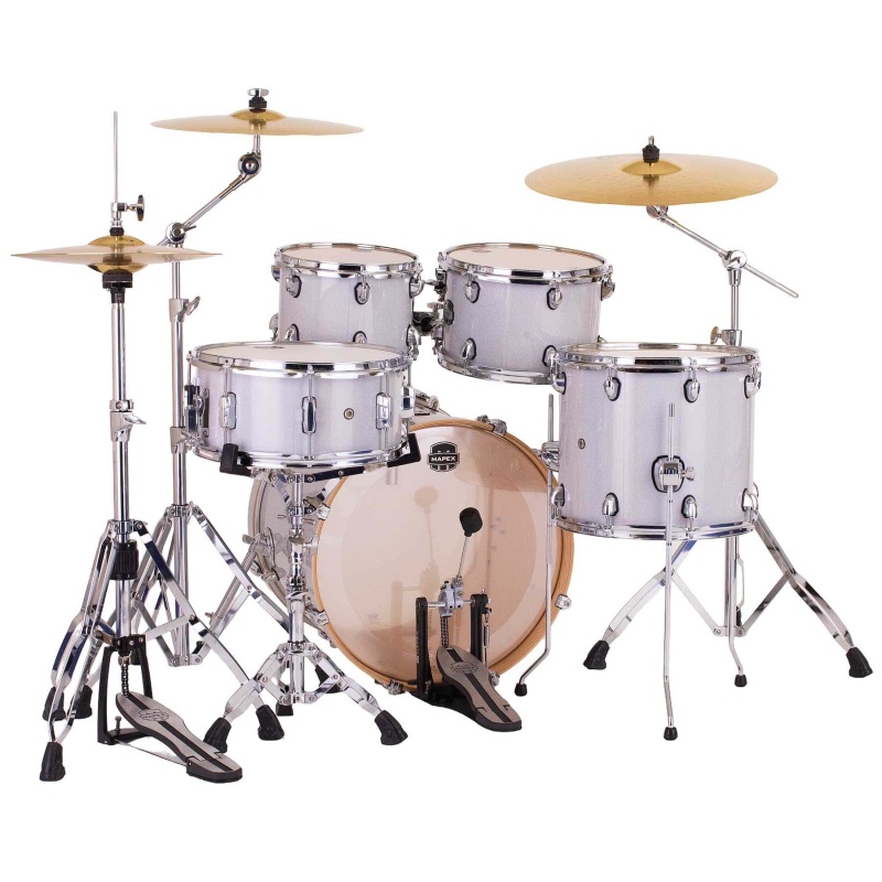Mapex Mars Birch 20in 5pc Fusion Kit with Hardware - Diamond Sparkle - Image 3