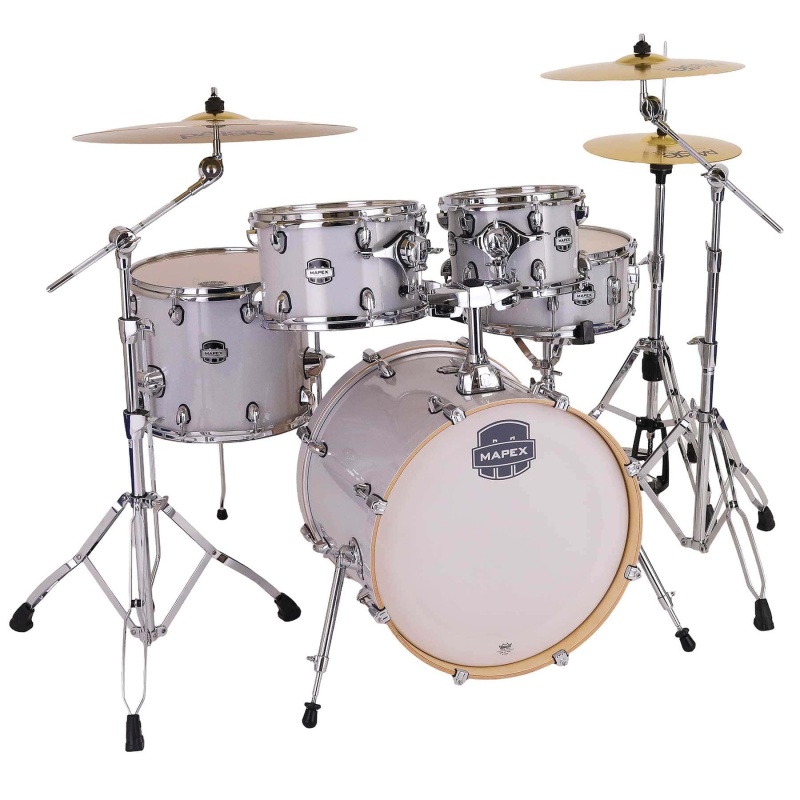 Mapex Mars Birch 20in 5pc Fusion Kit with Hardware - Diamond Sparkle - Image 4