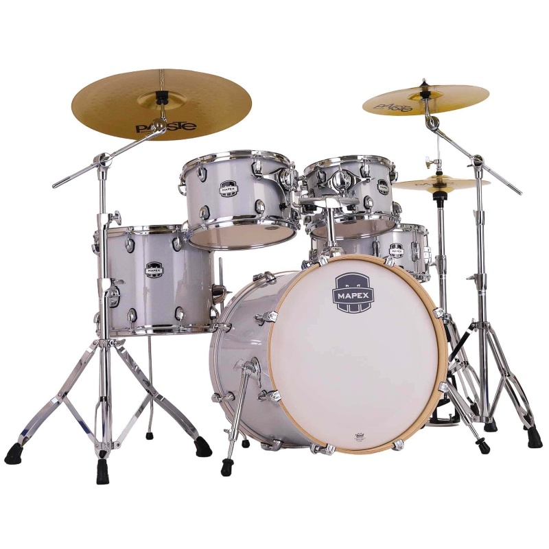 Mapex Mars Birch 20in 5pc Fusion Kit with Hardware - Diamond Sparkle - Image 5