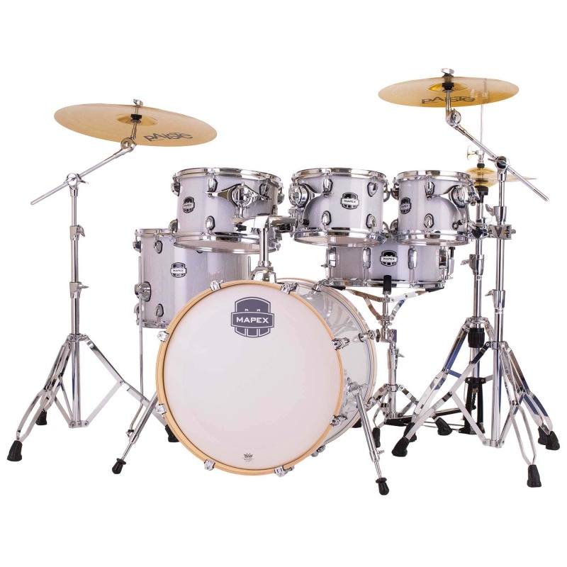 Mapex Mars Birch 20in 6pc Fusion Kit with Hardware - Diamond Sparkle - Image 9