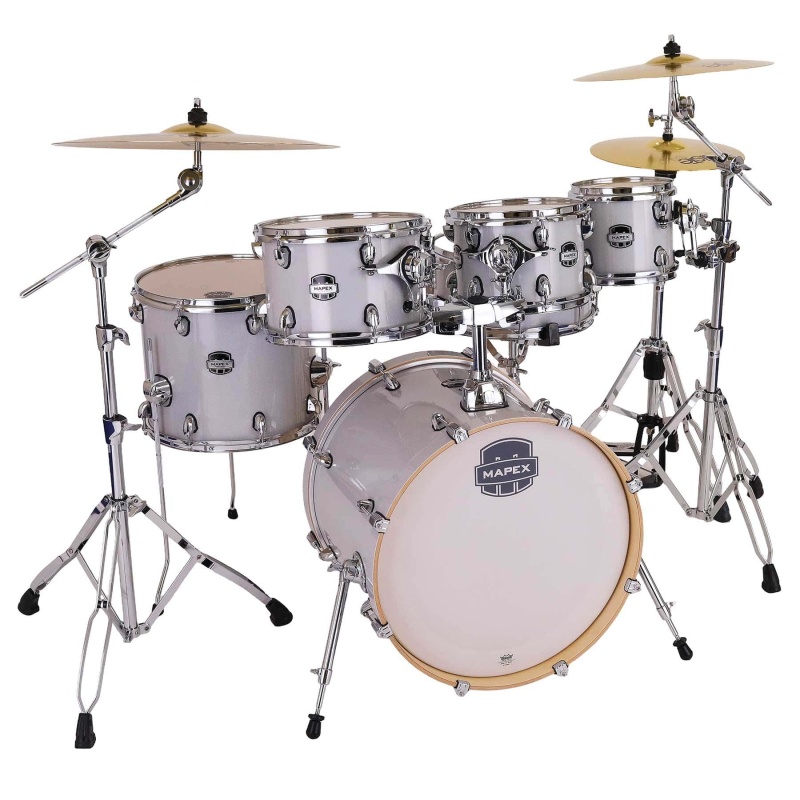 Mapex Mars Birch 20in 6pc Fusion Kit with Hardware - Diamond Sparkle - Image 7